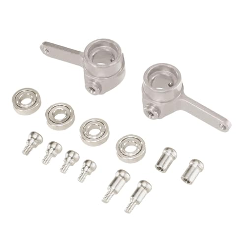 Perfeclan RC-Car-Vorderradlenkbecher 1:28 zu installierender, multifunktionaler, robuster Hochleistungs-Modifikationsersatz für K969 K979, Silber Perfeclan RC-Car-Vorderradlenkbecher 1:28 zu installierender, multifunktionaler, robuster Hochleistungs-Modifikationsersatz für K969 K979, Silber von Perfeclan