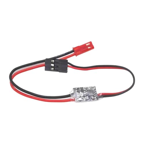 Perfeclan RC-Ferngesteuerter elektronischer Schalter, Ersatzteil, Wasserpumpe, PWM-Signalsteuerung, zu installieren, für RC-, LKW, Drohne, Boot, 2 A Niedriger Strom von Perfeclan