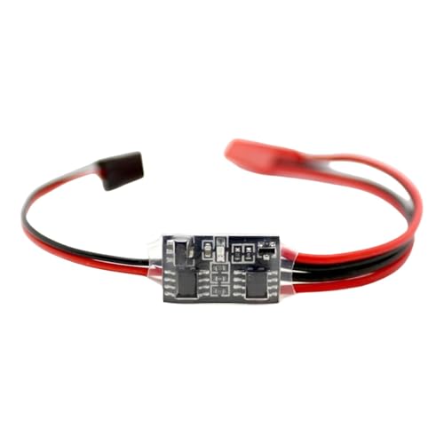 Perfeclan RC-Ferngesteuerter elektronischer Schalter, Ersatzteil, Wasserpumpe, PWM-Signalsteuerung, zu installieren, für RC-, LKW, Drohne, Boot, 20 A Hochstrom Perfeclan RC-Ferngesteuerter elektronischer Schalter, Ersatzteil, Wasserpumpe, PWM-Signalsteuerung, zu installieren, für RC-, LKW, Drohne, Boot, 20 A Hochstrom von Perfeclan