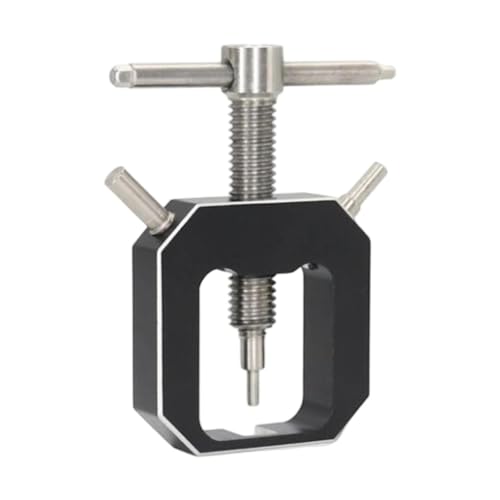 Perfeclan RC-Motor-Zahnradabzieher, Ritzel-Abzieher, kompaktes, hochfestes RC-Motorwerkzeug aus Aluminiumlegierung, Achslager-Abziehwerkzeug, Schwarz von Perfeclan