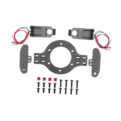 Perfeclan RC -Spielsimulation Lenkradschichtschaltblätter Reparatur Teil Hochleistungspremium Ersetzen Sie Metall für 923 T300 G25 G29, Dunkelgrau mit Reittier Perfeclan RC -Spielsimulation Lenkradschichtschaltblätter Reparatur Teil Hochleistungspremium Ersetzen Sie Metall für 923 T300 G25 G29, Dunkelgrau mit Reittier von Perfeclan