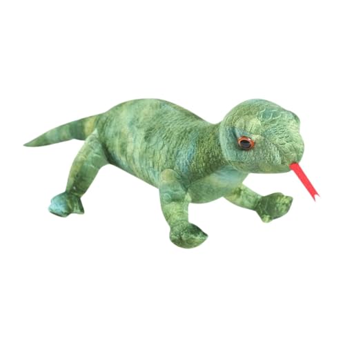 Perfeclan Realistische ausgestopfte Echsenpolk Reptile Tiere Spielzeug niedliche weiche fantasievolle Spielhäuser für Partybevorzugungen Freund Urlaub 100cm, GrÜn Perfeclan Realistische ausgestopfte Echsenpolk Reptile Tiere Spielzeug niedliche weiche fantasievolle Spielhäuser für Partybevorzugungen Freund Urlaub 100cm, GrÜn von Perfeclan