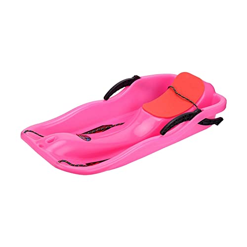 Perfeclan Rodelschlitten Sandschlitten Rutschfester Schneeschlitten Zum Skifahren, Normales Rosa Perfeclan Rodelschlitten Sandschlitten Rutschfester Schneeschlitten Zum Skifahren, Normales Rosa von Perfeclan