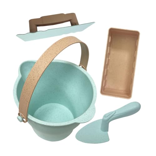 Perfeclan Sandspielzeug für Kinder, Strandspielzeug, süßes Geburtstagsgeschenk, Strandeimer-Set für Partys, Sommeraktivitäten, Outdoor-Reisen, Garten von Perfeclan