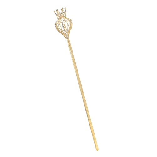 Perfeclan Scepter Pageant Zauberstab Kostümzubehör Prince Scepter Requisiten für Party Festival Kostüm Geburtstagsgeschenk Schönheitswettbewerb, Gold Perfeclan Scepter Pageant Zauberstab Kostümzubehör Prince Scepter Requisiten für Party Festival Kostüm Geburtstagsgeschenk Schönheitswettbewerb, Gold von Perfeclan