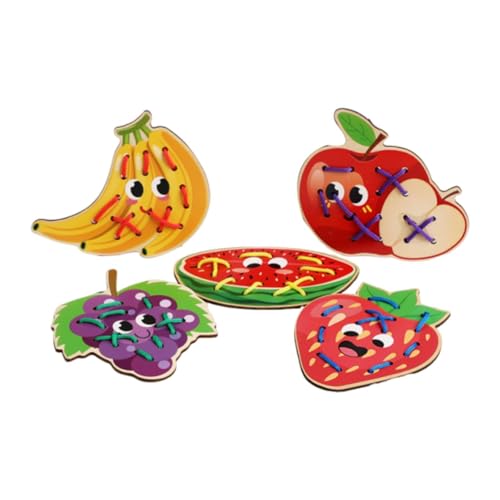 Perfeclan Schnürkarten Nähset Fädelspielzeug Pädagogisches Lernen für Vorschulkinder und Schnürspiele Nähkarten, Style D Perfeclan Schnürkarten Nähset Fädelspielzeug Pädagogisches Lernen für Vorschulkinder und Schnürspiele Nähkarten, Style D von Perfeclan