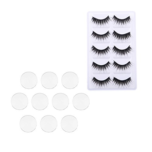 Perfeclan Schwarze Wimpern Und Augen Klares Flaches Glas Für Blythe Doll Eye Repairing von Perfeclan