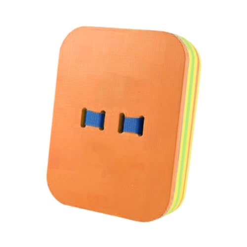 Perfeclan Schwimmtrainer, Auftriebshilfe Schwimmblasen Verstellbarer Gürtel für Strand Frauen Männer Anfänger Erwachsene Kinder Spielen, Orange von Perfeclan