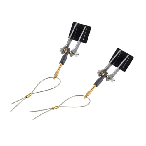 Perfeclan Servoarm-Druck-Zugstangensatz, RC-Flugzeugzubehör, Befestigungsflügel, ferngesteuerte Flugzeugteile für RC-Modellflugzeuge Perfeclan Servoarm-Druck-Zugstangensatz, RC-Flugzeugzubehör, Befestigungsflügel, ferngesteuerte Flugzeugteile für RC-Modellflugzeuge von Perfeclan