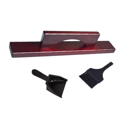 Perfeclan Shuffleboard Sweep Shuffleboard-Reinigungsbürste, tragbares, Holz-Reinigungswerkzeug, Shuffleboard-Ausrüstung, Shuffleboard-Bürste, Dunkelrot Perfeclan Shuffleboard Sweep Shuffleboard-Reinigungsbürste, tragbares, Holz-Reinigungswerkzeug, Shuffleboard-Ausrüstung, Shuffleboard-Bürste, Dunkelrot von Perfeclan