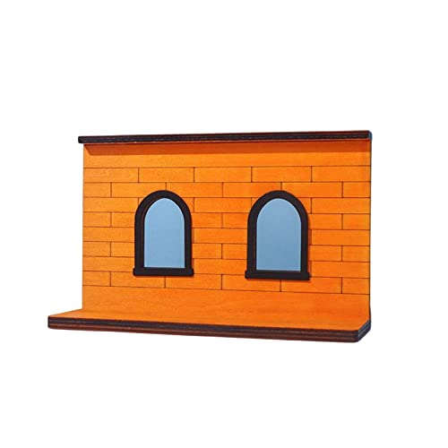 Perfeclan Simulation Puppenhaus Hintergrundbrett Zubehör Puppenhaus Dekoration Lebensszene Wohnaccessoires Pretend Play für Kinder Mädchen Geburtstagsgeschenke von Perfeclan