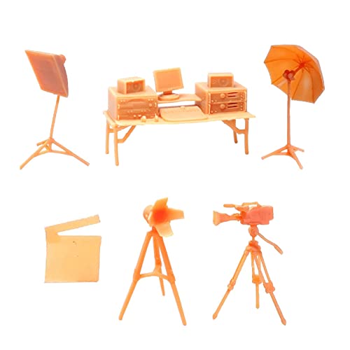 Perfeclan Simulierte Miniatur-Aufnahmeausrüstung Modellfotografie Lichter Dekoration Benötigen Sie eine handbemalte Mini-Modellszene für die Dekoration Perfeclan Simulierte Miniatur-Aufnahmeausrüstung Modellfotografie Lichter Dekoration Benötigen Sie eine handbemalte Mini-Modellszene für die Dekoration von Perfeclan
