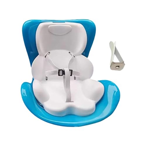 Perfeclan Sitz für Puppen Auto-Entlüftungsclip Multifunktionales Rack-Zubehör Plüschpuppensitz Innendekor für Automobil-Tischplatte Zuhause, Blau von Perfeclan