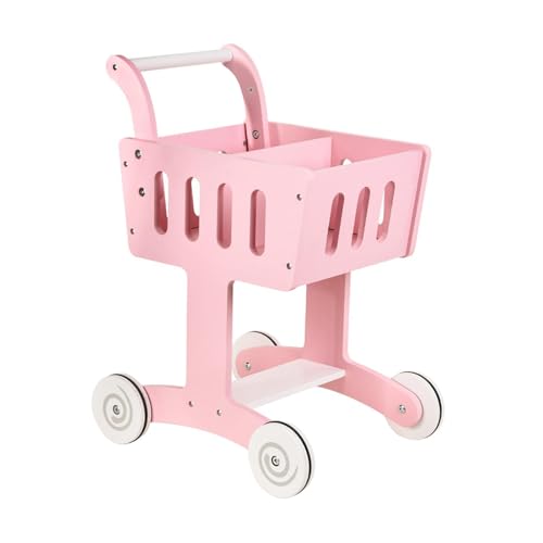 Perfeclan Spielzeug-Einkaufswagen, Einkaufswagen-Spielzeug, frühes Lernen, Holzladen-Einkaufswagen, Supermarkt-Handkarren-Spielzeug, für Partygeschenke Perfeclan Spielzeug-Einkaufswagen, Einkaufswagen-Spielzeug, frühes Lernen, Holzladen-Einkaufswagen, Supermarkt-Handkarren-Spielzeug, für Partygeschenke von Perfeclan