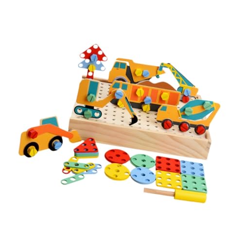 Perfeclan Spielzeug für Kinder Schraubenspielzeug, praktische Fähigkeit kreativer Schraubendreher DIY Building Toy für Kinder Jungen Mädchen Geburtstag Geschenk, Technikfahrzeuge Perfeclan Spielzeug für Kinder Schraubenspielzeug, praktische Fähigkeit kreativer Schraubendreher DIY Building Toy für Kinder Jungen Mädchen Geburtstag Geschenk, Technikfahrzeuge von Perfeclan