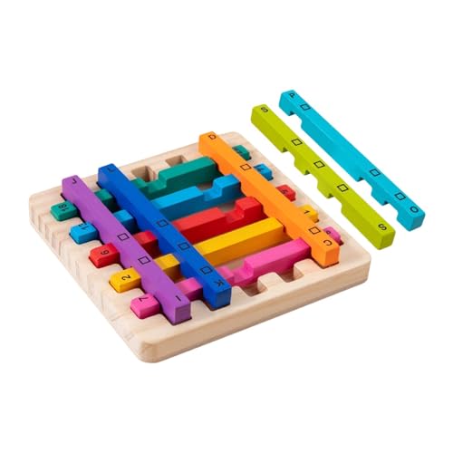 Perfeclan Stapel-Reisespiel, Denksportaufgabe, pädagogisches Familienreise-Matching-Spiel, Regenbogen-Puzzle aus für Partyspielzeug, Teenager, Perfeclan Stapel-Reisespiel, Denksportaufgabe, pädagogisches Familienreise-Matching-Spiel, Regenbogen-Puzzle aus für Partyspielzeug, Teenager, von Perfeclan