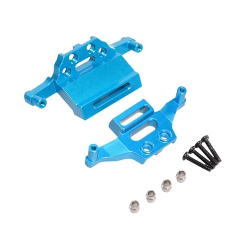 Perfeclan Stoßhalterungsklammern robuste Struktur RC -Fahrzeuge Spielzeugteile 1:20 Zuverlässige RC -Autozubehör für Meijiaxin 20208 C8811, Blau von Perfeclan