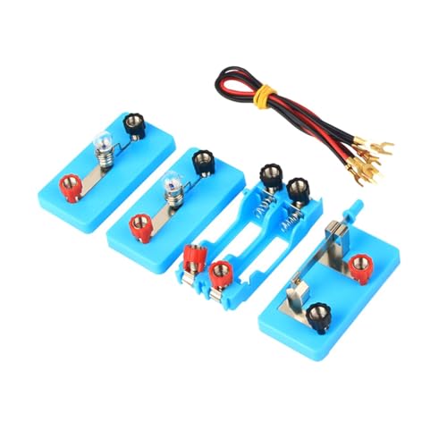 Perfeclan Stromkreis-Lernsets für, DIY-Materialien, kleine Erfindungen, grundlegende Schaltkreis-Sets, Strom-Experimentierset für Jugendliche von Perfeclan
