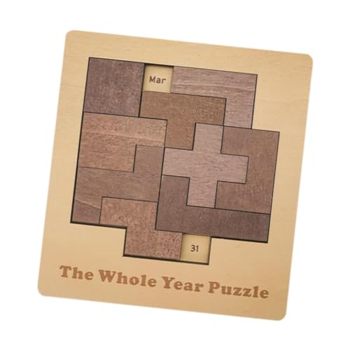 Perfeclan Tageskalender-Puzzle, Puzzle, 365 Tage, herausfordernd für alle Altersgruppen, geometrisches Denkspiel für Jubiläumsgeschenke nach Hause Perfeclan Tageskalender-Puzzle, Puzzle, 365 Tage, herausfordernd für alle Altersgruppen, geometrisches Denkspiel für Jubiläumsgeschenke nach Hause von Perfeclan