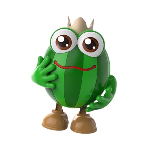 Perfeclan Tanzende Roboterkinder Musical Toy Pädagogikspielzeug Charmant mit Musikalischen Lichtern Puppen für Reisen, Wassermelone von Perfeclan
