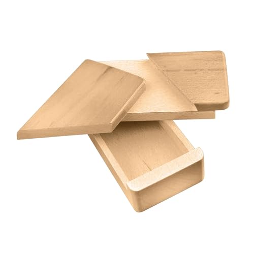 Perfeclan Teaser-Holzbox, Schmuckschatulle, Eltern-Kind-Interaktion, Lernspiel, unmögliches Puzzle-Spielzeug für Party, Jungen, Mädchen, Zuhause von Perfeclan