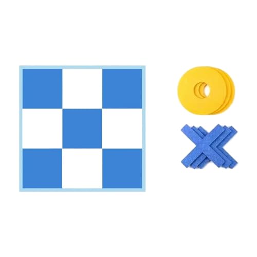 Perfeclan Toe Game Set lustiges XO Toy Travel Spielen Eltern Kinder Interaktive Party bevorzugt Brettspiel -Bildungsspielzeug für Familien Erwachsene, 120 cm Und Blau Perfeclan Toe Game Set lustiges XO Toy Travel Spielen Eltern Kinder Interaktive Party bevorzugt Brettspiel -Bildungsspielzeug für Familien Erwachsene, 120 cm Und Blau von Perfeclan