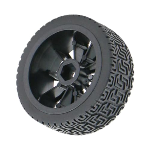 Perfeclan Toy Car Tire Gummi -Reifen -DIY -Modifikation Zubehör Ersatzteil für Modellfahrzeug 85 -mm -Austausch, Ohne Kopplung von Perfeclan