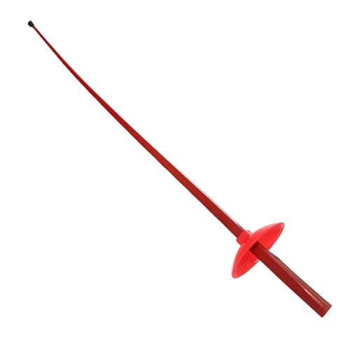 Perfeclan Trainingshilfe für Fechtschwerter für Kinder, Fechtsport, Griff, Requisiten, Induktionsschwert, Trainingsschwert für Piraten-Duell-Rapier, Rot Perfeclan Trainingshilfe für Fechtschwerter für Kinder, Fechtsport, Griff, Requisiten, Induktionsschwert, Trainingsschwert für Piraten-Duell-Rapier, Rot von Perfeclan