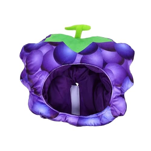 Perfeclan Trauben Themen Kopfbedeckung Hut Plüsch Lustige Nette Kreative Kopf Abdeckung für Geburtstag Geschenk Perfeclan Trauben Themen Kopfbedeckung Hut Plüsch Lustige Nette Kreative Kopf Abdeckung für Geburtstag Geschenk von Perfeclan