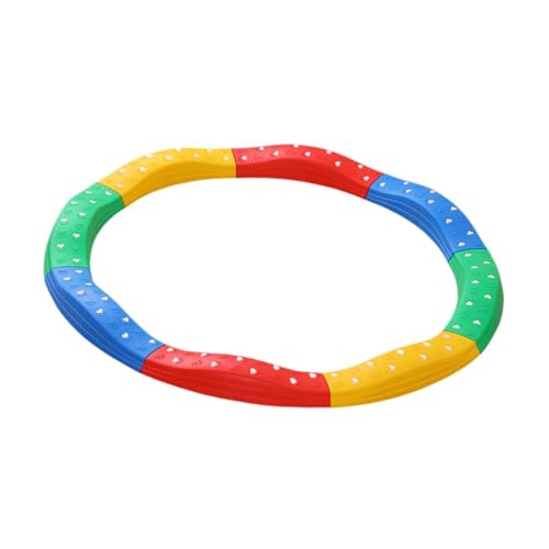 Perfeclan Trittsteine ​​für Kinder, mehrere Hindernisparcours, Balanceblöcke für drinnen und draußen, für Jungen und Mädchen, 8-teiliger Regenbogen von Perfeclan