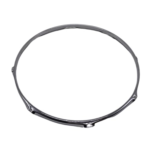 Perfeclan Trommelspannreifen Spannring Schlagfellreifen Zierrand als Dekoratives Zubehör aus Eisen mit Silberbeschichtung für Klaren Klang für die Reparatur, Durchmesser 40.6 cm Perfeclan Trommelspannreifen Spannring Schlagfellreifen Zierrand als Dekoratives Zubehör aus Eisen mit Silberbeschichtung für Klaren Klang für die Reparatur, Durchmesser 40.6 cm von Perfeclan