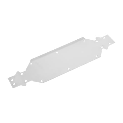 Perfeclan Unterbodenschutzschild zum Anschrauben, Ersatz aus Edelstahl für 1:12 RC-Auto/LKW, professionelle Ersatzteile, 28,9 x 8,9 cm von Perfeclan