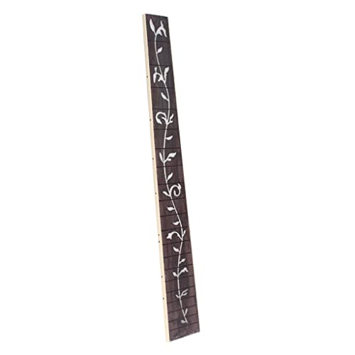 Perfeclan Vintage Griffbrett für 41 '' Akustische Folk-Gitarre, 55 x 7mm; DIY Griffbrett Fretboard für 41 Folk- / Akkustikgitarre von Perfeclan