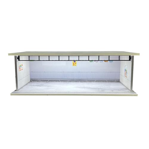 Perfeclan Vitrine für Modellautos im Maßstab 1/64, Parkplatz, eingebautes LED-Licht für Spielzeugautos, Actionfiguren, Schreibtischdekor, Aufbewahrungsbox, Style C Perfeclan Vitrine für Modellautos im Maßstab 1/64, Parkplatz, eingebautes LED-Licht für Spielzeugautos, Actionfiguren, Schreibtischdekor, Aufbewahrungsbox, Style C von Perfeclan