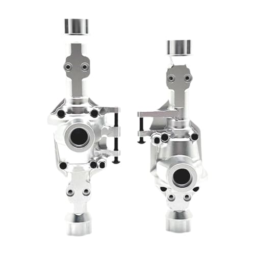 Perfeclan Vorder- und Hinterachse Schale Ersatzteile DIY modifizierte RC -Autoteile Metall -Upgrade -Zubehör für 104010 104006 1/10 Skalenfahrzeuge, Silber Perfeclan Vorder- und Hinterachse Schale Ersatzteile DIY modifizierte RC -Autoteile Metall -Upgrade -Zubehör für 104010 104006 1/10 Skalenfahrzeuge, Silber von Perfeclan