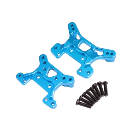Perfeclan Vorder- und hintere Stoßfaller -Stoßdämpfer, robuste Profi, Ersatz -RC -Autozubehör für WLTOYS 1/14 1/12 RC -Auto, Blau von Perfeclan