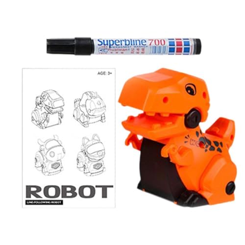 Perfeclan Wandelnder Dinosaurierspielzeug Walking Animal Model Bildungsroboter handgefertigtes Dinosaurierspielzeug für Kinder 3 Jahre alt und up, Style A von Perfeclan