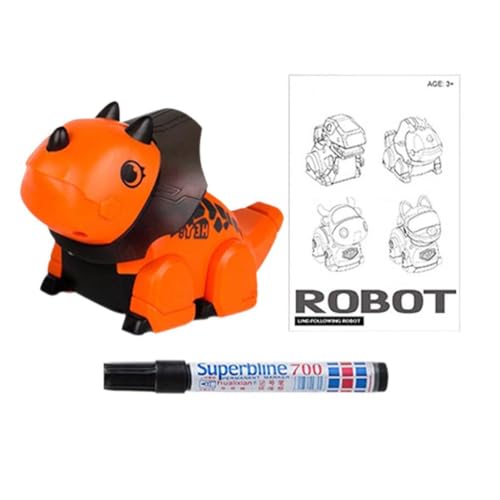 Perfeclan Wandelnder Dinosaurierspielzeug Walking Animal Model Bildungsroboter handgefertigtes Dinosaurierspielzeug für Kinder 3 Jahre alt und up, Style C von Perfeclan