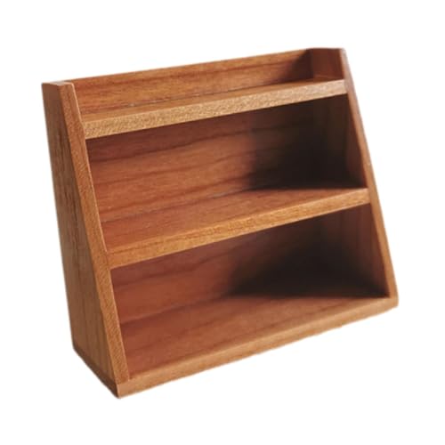 Perfeclan Wandschrank im Maßstab 1:12, Puppenzubehör, Dekoration, Lebensszene, Mini-Modell, Miniatur-Schrank aus Holz für Wohnzimmer-Ornamente, Kirschholz Perfeclan Wandschrank im Maßstab 1:12, Puppenzubehör, Dekoration, Lebensszene, Mini-Modell, Miniatur-Schrank aus Holz für Wohnzimmer-Ornamente, Kirschholz von Perfeclan