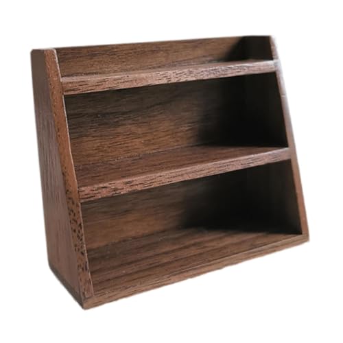 Perfeclan Wandschrank im Maßstab 1:12, Puppenzubehör, Dekoration, Lebensszene, Mini-Modell, Miniatur-Schrank aus Holz für Wohnzimmer-Ornamente, Walnußholz Perfeclan Wandschrank im Maßstab 1:12, Puppenzubehör, Dekoration, Lebensszene, Mini-Modell, Miniatur-Schrank aus Holz für Wohnzimmer-Ornamente, Walnußholz von Perfeclan
