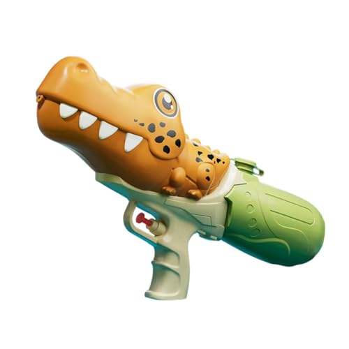 Perfeclan Wassersprühspielzeug für draußen, Wasserblaster, große Kapazität, 500 ml, leicht, lustiges Sommerspielzeug, Doppellöcher für den Rasen im Hinterhof, Dinosaurier Orange Perfeclan Wassersprühspielzeug für draußen, Wasserblaster, große Kapazität, 500 ml, leicht, lustiges Sommerspielzeug, Doppellöcher für den Rasen im Hinterhof, Dinosaurier Orange von Perfeclan