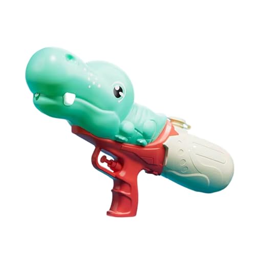 Perfeclan Wassersprühspielzeug für draußen, Wasserblaster, große Kapazität, 500 ml, leicht, lustiges Sommerspielzeug, Doppellöcher für den Rasen im Hinterhof, Nilpferd Grün Perfeclan Wassersprühspielzeug für draußen, Wasserblaster, große Kapazität, 500 ml, leicht, lustiges Sommerspielzeug, Doppellöcher für den Rasen im Hinterhof, Nilpferd Grün von Perfeclan