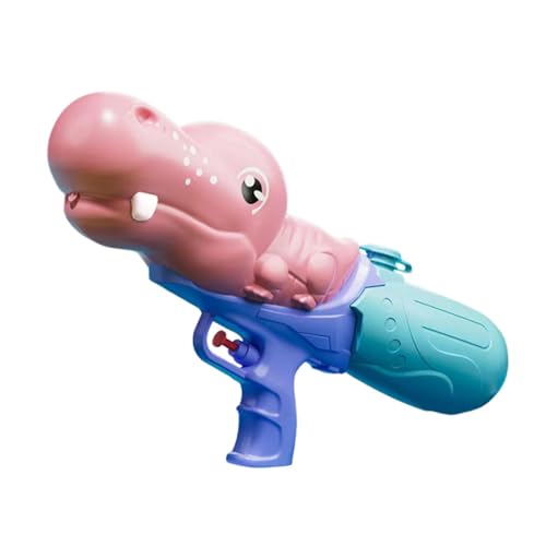 Perfeclan Wassersprühspielzeug für draußen, Wasserblaster, große Kapazität, 500 ml, leicht, lustiges Sommerspielzeug, Doppellöcher für den Rasen im Hinterhof, Nilpferd Rosa Perfeclan Wassersprühspielzeug für draußen, Wasserblaster, große Kapazität, 500 ml, leicht, lustiges Sommerspielzeug, Doppellöcher für den Rasen im Hinterhof, Nilpferd Rosa von Perfeclan