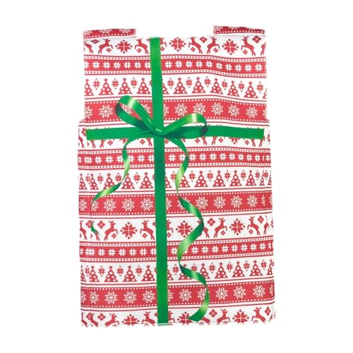 Perfeclan Weihnachtsgeschenkbox-Kostüm, Feiertagskostüm-Zubehör für Rollenspiel-Auftritte, Rot für Kinder von Perfeclan