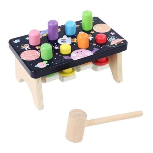 Perfeclan Whack EIN Maulwurfsspiel über Hamster -Spiel Fine Motor Skills Tischspiel Powering Toy für Kinder Urlaub Geschenke Party Spielzeug 22+ von Perfeclan