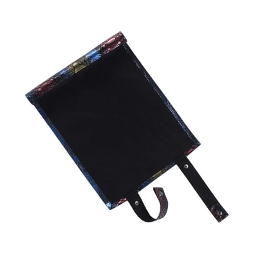Perfeclan Würfelrolltablett, Würfelmatten-Tablett, PU- mit Reißverschluss, Zubehör mit Tasche, Scroll-Würfeltasche, Würfelhalter für Weihnachtscamping Perfeclan Würfelrolltablett, Würfelmatten-Tablett, PU- mit Reißverschluss, Zubehör mit Tasche, Scroll-Würfeltasche, Würfelhalter für Weihnachtscamping von Perfeclan