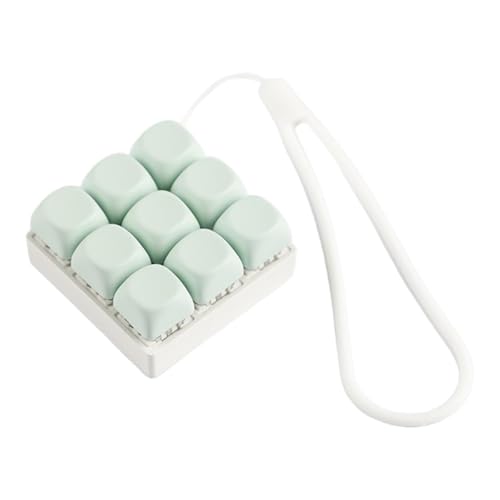 Perfeclan -Zappelspielzeug, Knopf-Fingerklicker-Spielzeug, stilvolles Geschenk für Liebhaber, tragbar, lustig, GrÜn Perfeclan -Zappelspielzeug, Knopf-Fingerklicker-Spielzeug, stilvolles Geschenk für Liebhaber, tragbar, lustig, GrÜn von Perfeclan