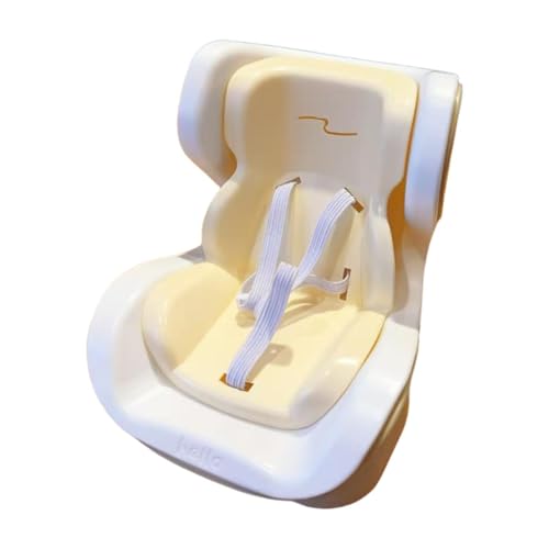 Perfeclan für Puppen Sicherer Puppensitz Puppenzubehör für Sammler Niedliches Auto-Ornament Luftstromfreundliche Innendekoration Lüftungsclip, Gelb Perfeclan für Puppen Sicherer Puppensitz Puppenzubehör für Sammler Niedliches Auto-Ornament Luftstromfreundliche Innendekoration Lüftungsclip, Gelb von Perfeclan