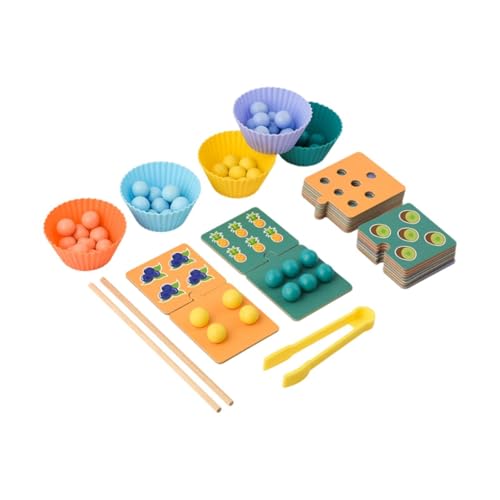 Perfeclan - und Farbsortierspielzeug, Vorschulische Lernaktivitäten, Hand-Augen-Koordination, Kinder, Kleinkinder, Feinmotorik Perfeclan - und Farbsortierspielzeug, Vorschulische Lernaktivitäten, Hand-Augen-Koordination, Kinder, Kleinkinder, Feinmotorik von Perfeclan