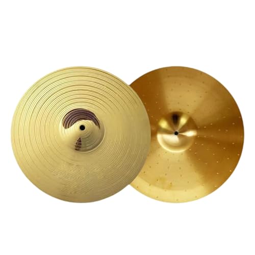 Perfeclan 2X Crash Cymbal Hi Hat Becken Crash Percussion Performance Anfänger Musikinstrument Drum Player Cymbals Crash Professional Perfeclan 2X Crash Cymbal Hi Hat Becken Crash Percussion Performance Anfänger Musikinstrument Drum Player Cymbals Crash Professional von Perfeclan